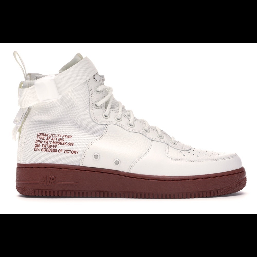 Nike SF-AF1 ivory/mars stone sz 10
